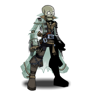 Ghostly Naval Commander male