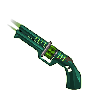 Radioactive Blaster Gun