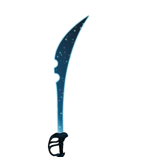 Dual Galactic Pirate Cutlasses