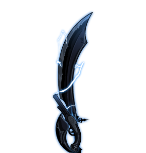 Dark Pirate Caster...s Cutlass + Pistol