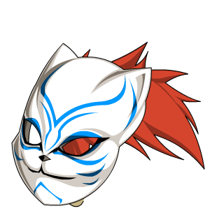 Kitsune Side Mask