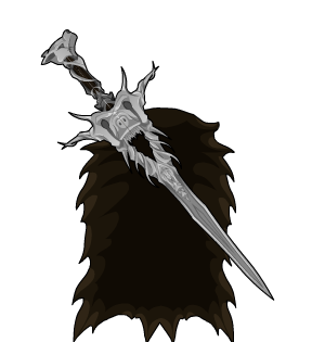 Trophy Hunter Fur+Sword Cape