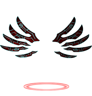 CC Neon Bahamut Wing and Rune