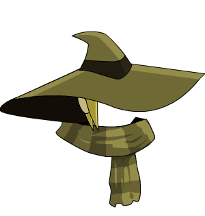 Long Scarf Ranger hat