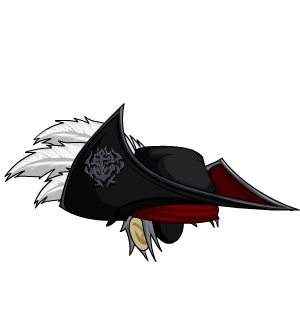 Dread Captain's Patched Tricorn