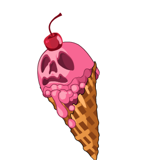Dual Slime Ice Cream Cones