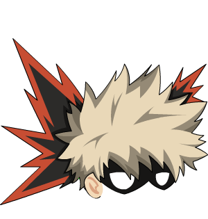 Bakugo Hair