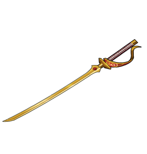Ruby Yokai Pirate Sheathed Blade