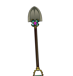 Chronomancer Captain's Shovel