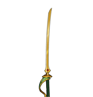 Emerald Yokai Pirate Katana