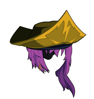 Thunderlight Pirate's Tricorn Locks + Eyepatch