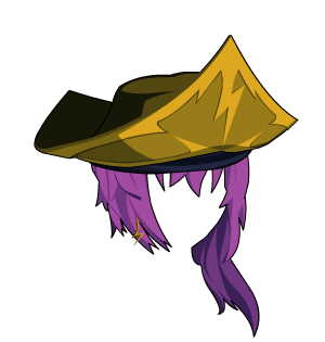 Thunderlight Pirate Tricorn + Locks