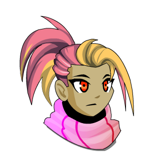 Stellar BattleMage Locks + Color-Shifting Scarf