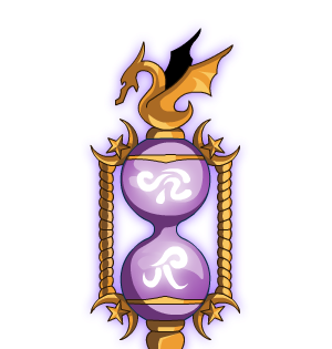 Sora's Purple Hourglass