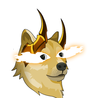 Doge Eyeglow + Golden Horns