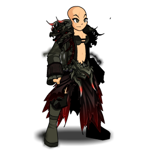Demonic Chained Naval Commander male