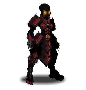 Void Shogun Armor male