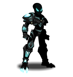 Cyber Void Paladin male