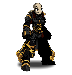 Black Paladin Naval Commander male