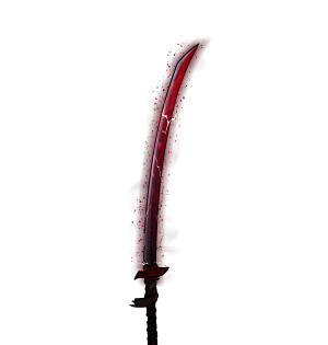 Black Lightning Katana