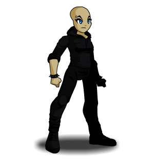 Hardcore Rocker Hoodie male