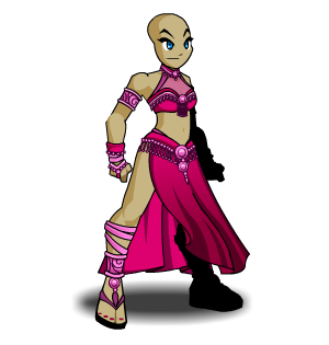 Pink Fire Dancer male