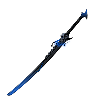 Sheathed Soul Devouring Katana