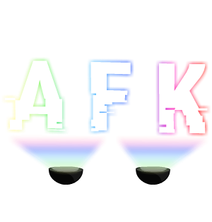 AFK Back Mounted Hologram