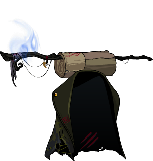 Spiritual Chiromancer Coat and Staff