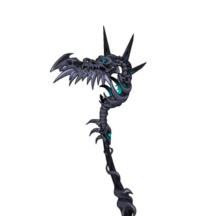 Dark Dragon Reaper Scythe