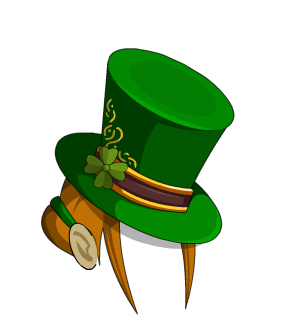 Ornate Emerald Tophat + Locks