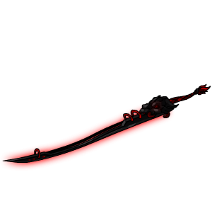 Blood Sworn Street Punk Hip Katana