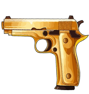 Golden Gangsta Gun