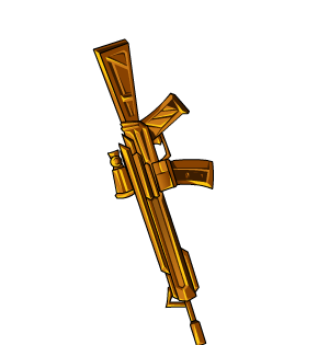 Golden Gangsta Back Rifle