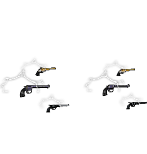 EL CaPwn Mafia Pistols on yo Back !