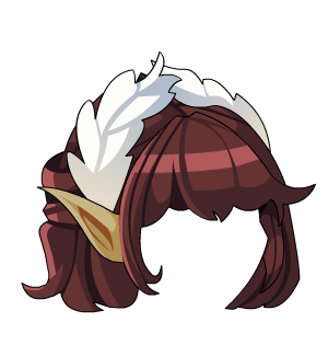 Golden Pisces Feathered Locks