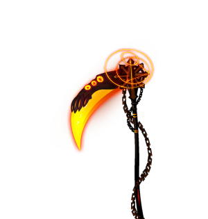 Molten Vampire Scythe