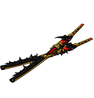 Sin's Hollowborn Eta Sheathed Katanas