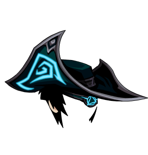 Naval Dark Caster Eyepatch Hat