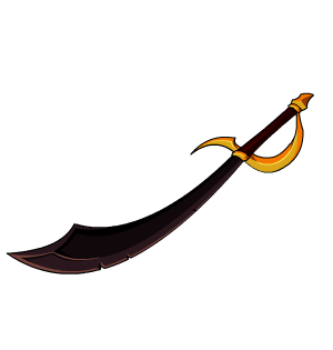 Sheathed Incendiary Cutlass