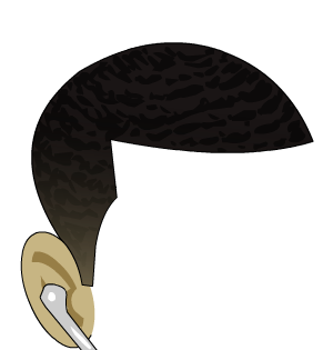 Ducky Naval Wave Pods Hair