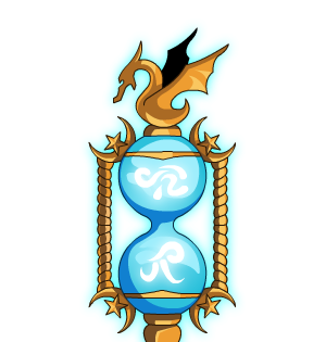 Sora's Blue Hourglass