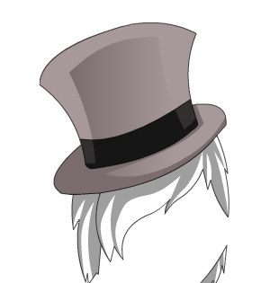 Swanky White Top Hat