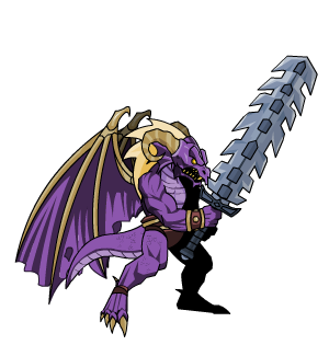 Cursed Purple Draconian